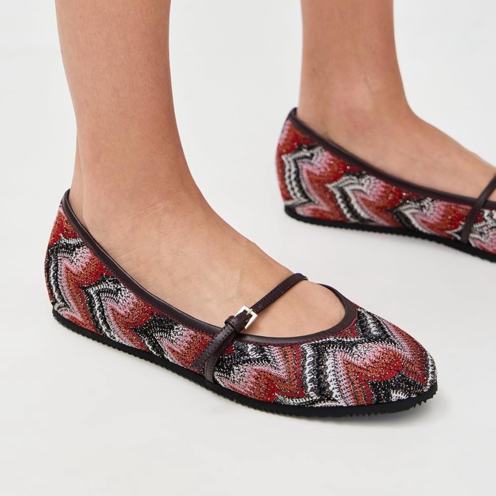 Missoni flats NWOT